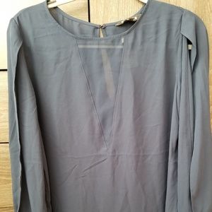 Navy Express Top- Brand New!